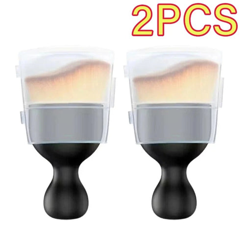 2pc Car Interior Cleaning Fluff Brush