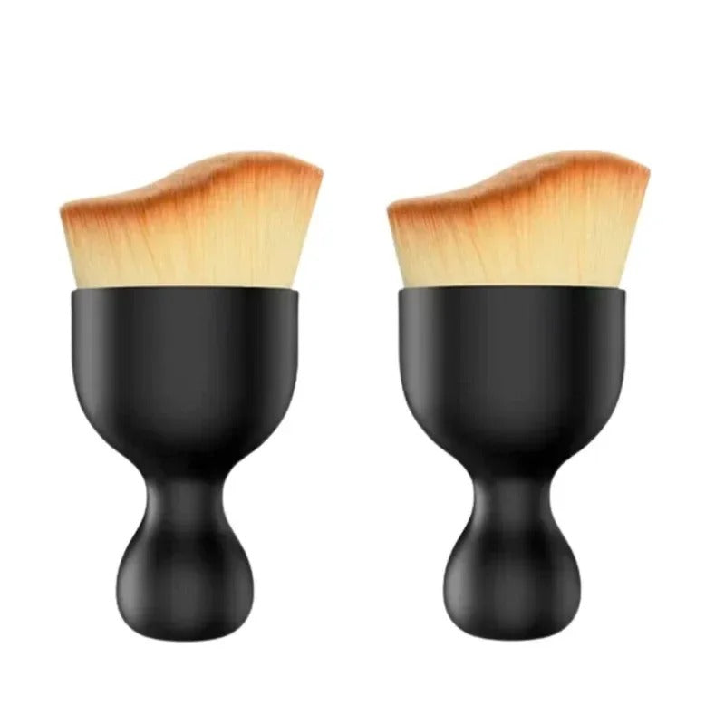 2pc Car Interior Cleaning Fluff Brush