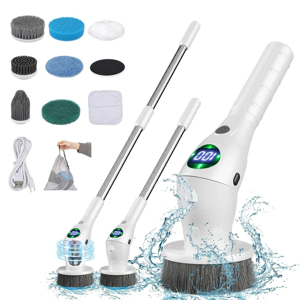 Electric 8 in 1 Cleaning Brush