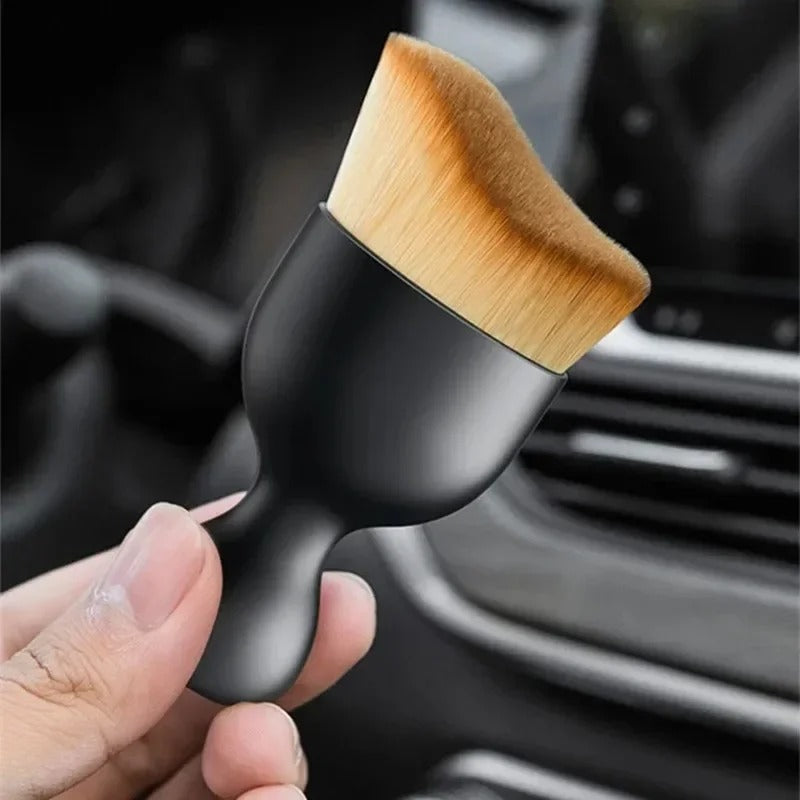 2pc Car Interior Cleaning Fluff Brush