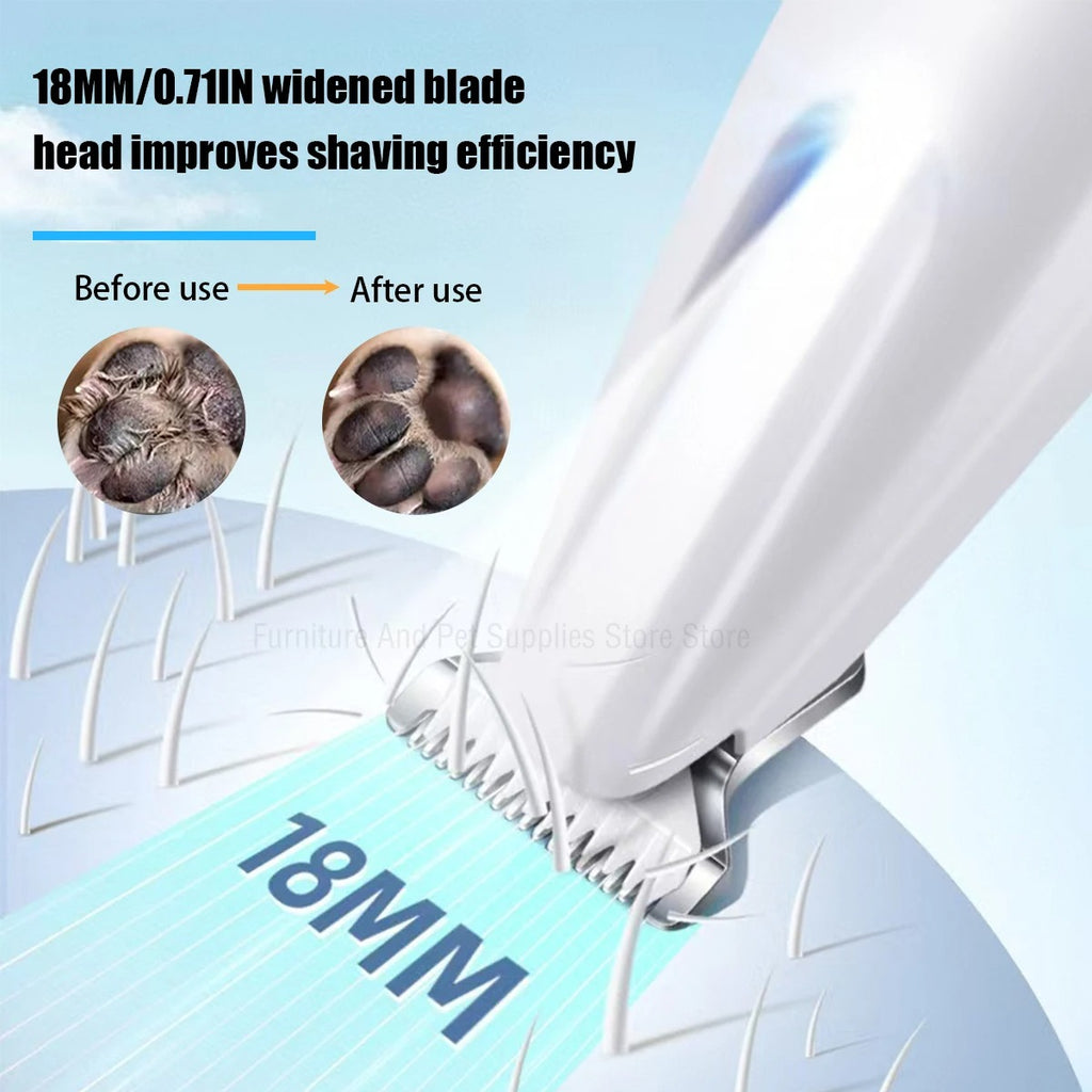 Dog Paw Trimmer with LED Light