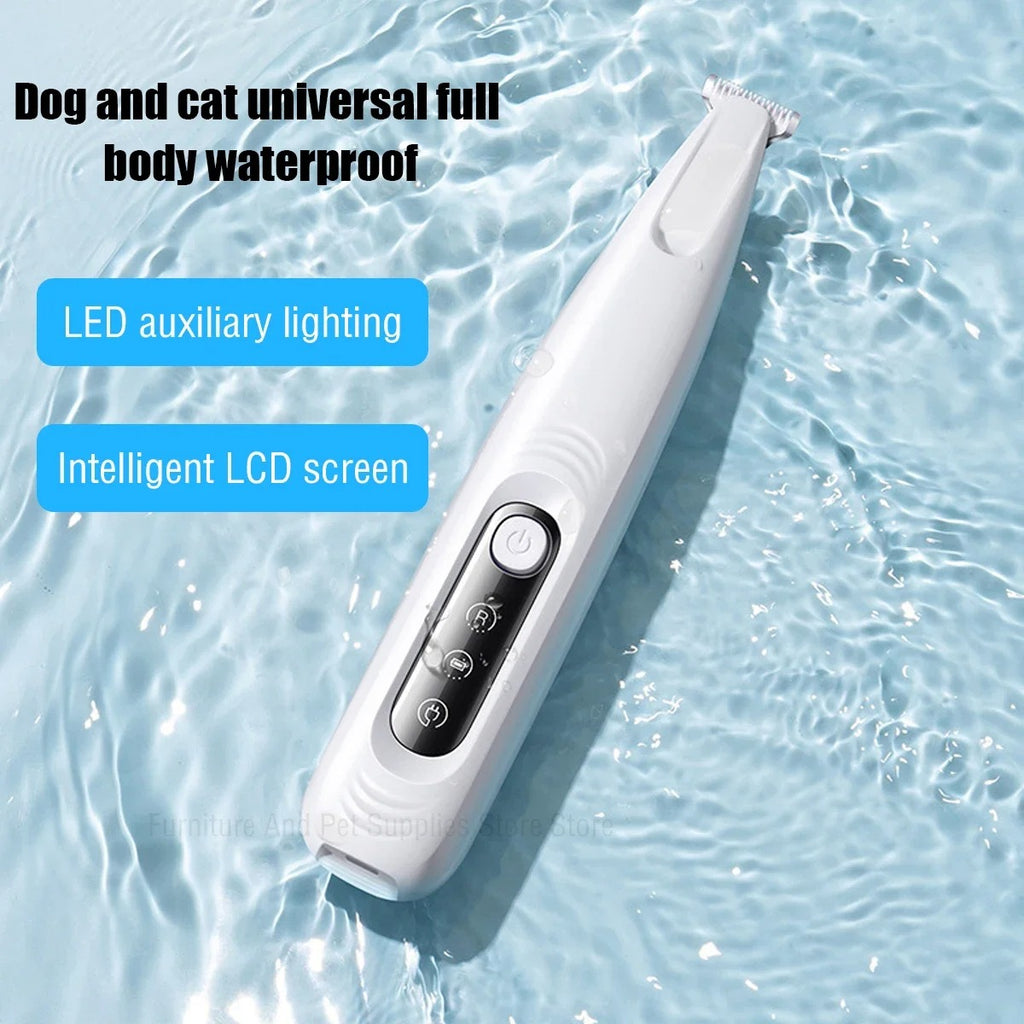 Dog Paw Trimmer with LED Light